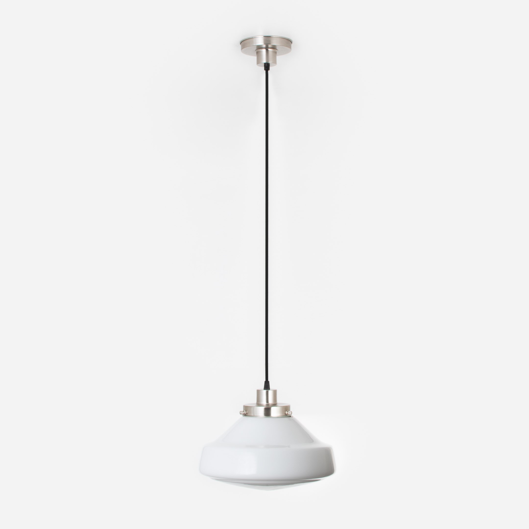 Hängelampe am Kabel Phililite 20's Nickel matt