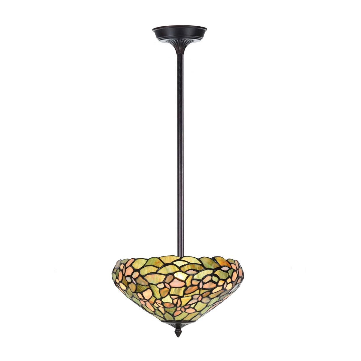 Tiffany up-light Pendelleuchte Settle Down