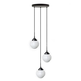 3 light hanging lamp Polkadot