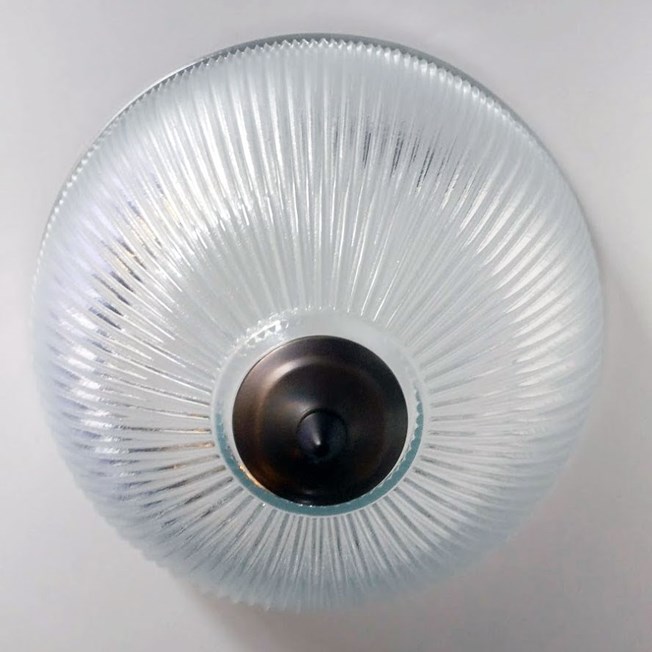 Deckenleuchte industrie Glasschale Ø 30 oder 38 cm