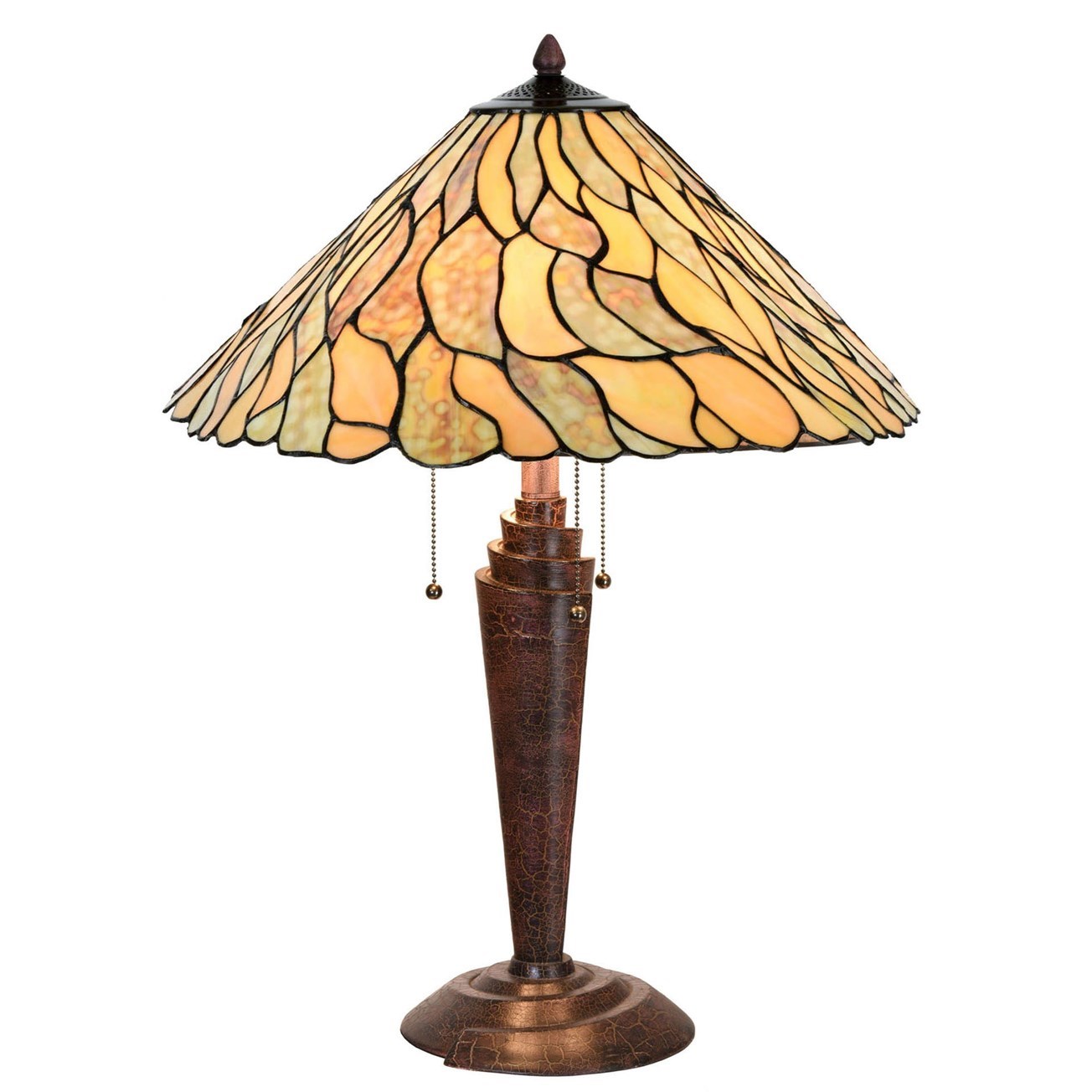 Tiffany Tischlampe Jade Twist