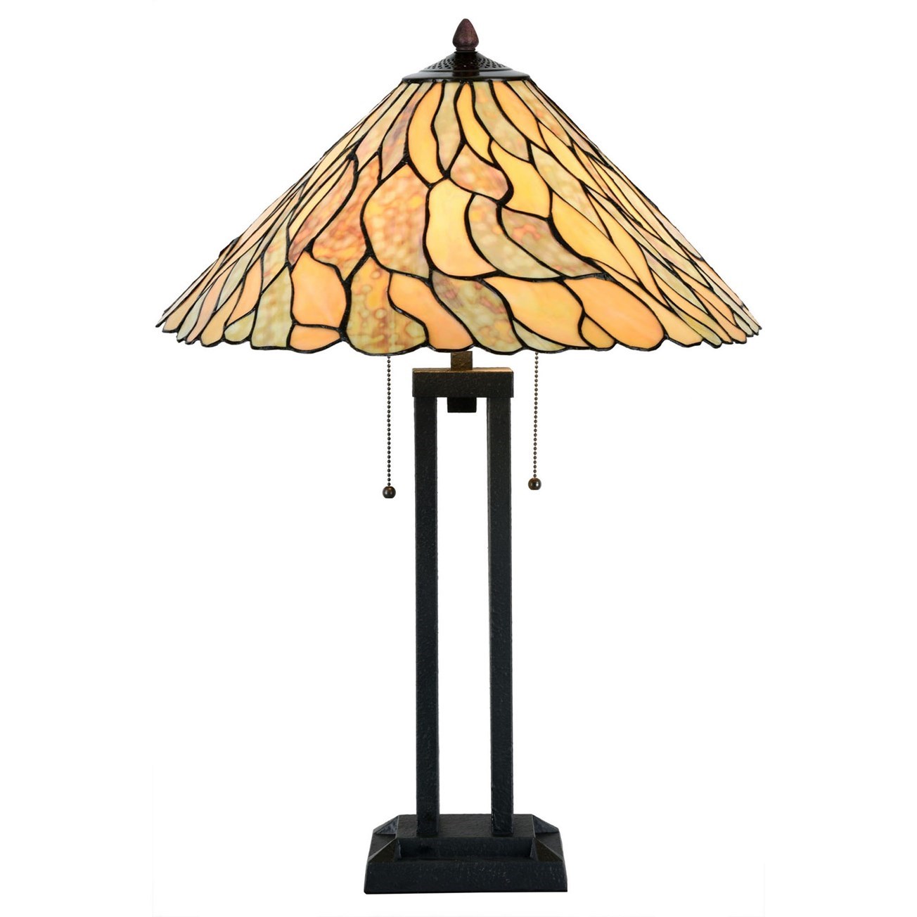 Tiffany Tischlampe Jade Architect