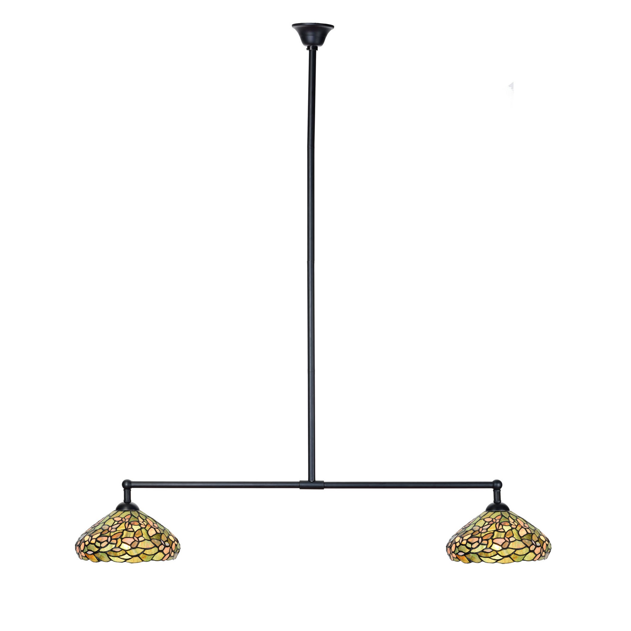 Tiffany T-Lampe 2 Lichter Settle Down