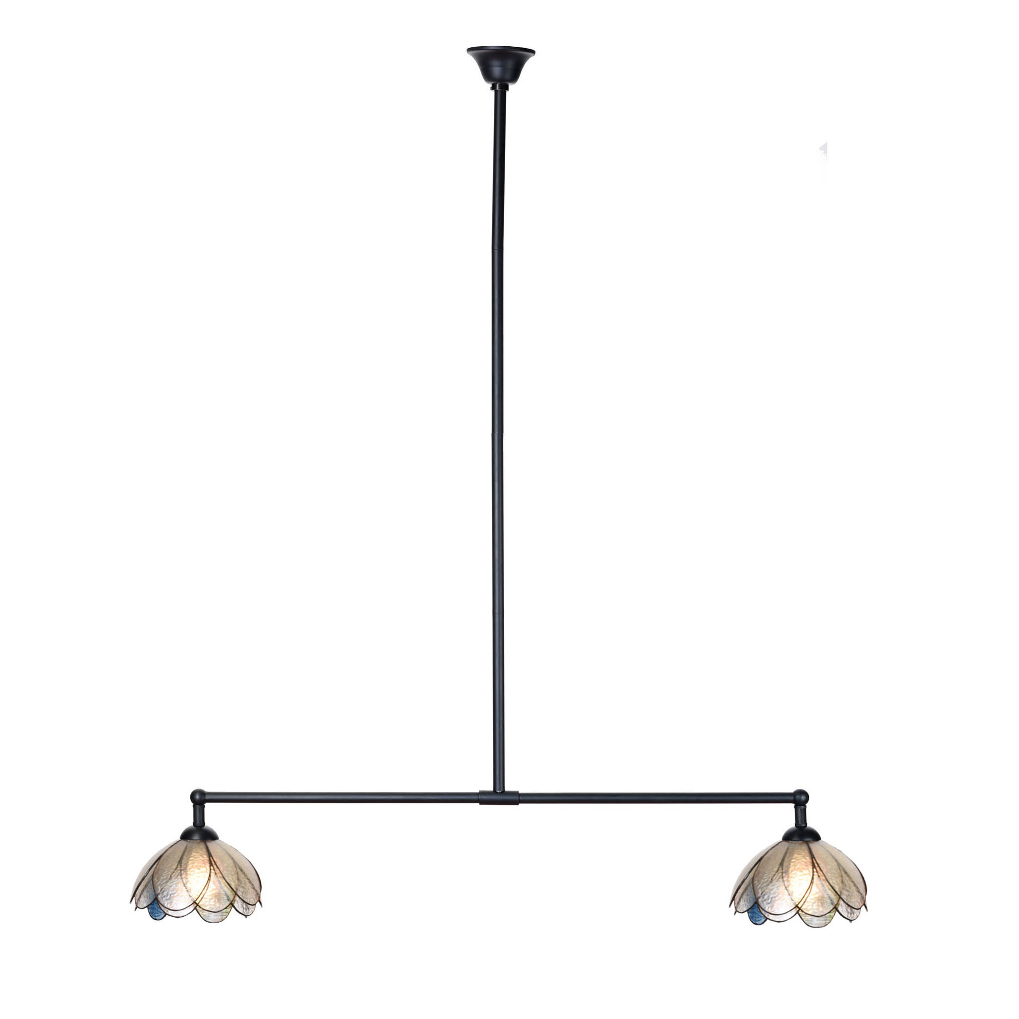 Tiffany T-Lampe 2 Lichter Sparkling Peony