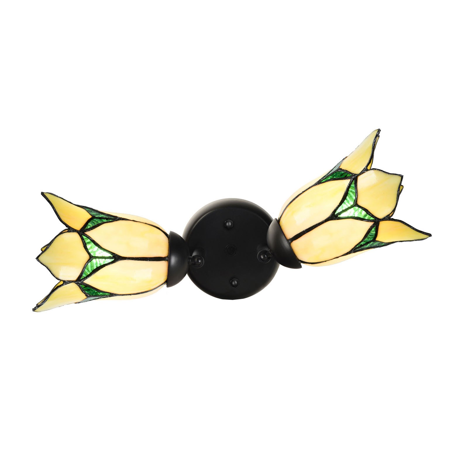 Doppelfleck schwarz mit Lovely Flower Yellow