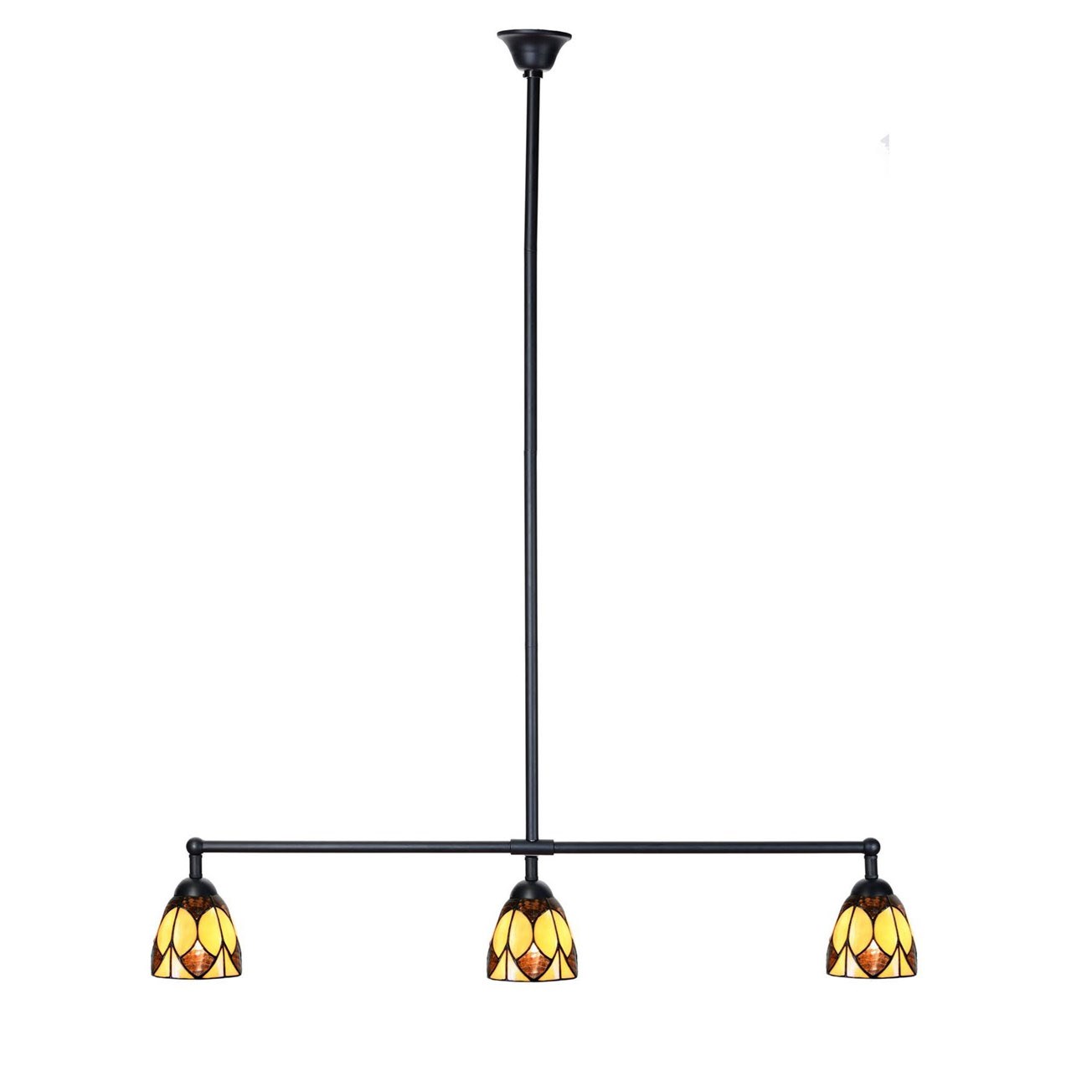 Tiffany T-Lampe 3 Lichter Parabola Small