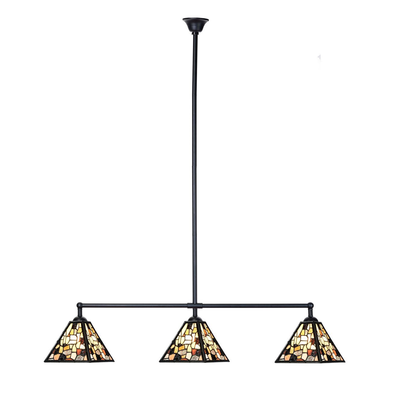 Tiffany T-Lampe 3 Lichter Fallingwater Small