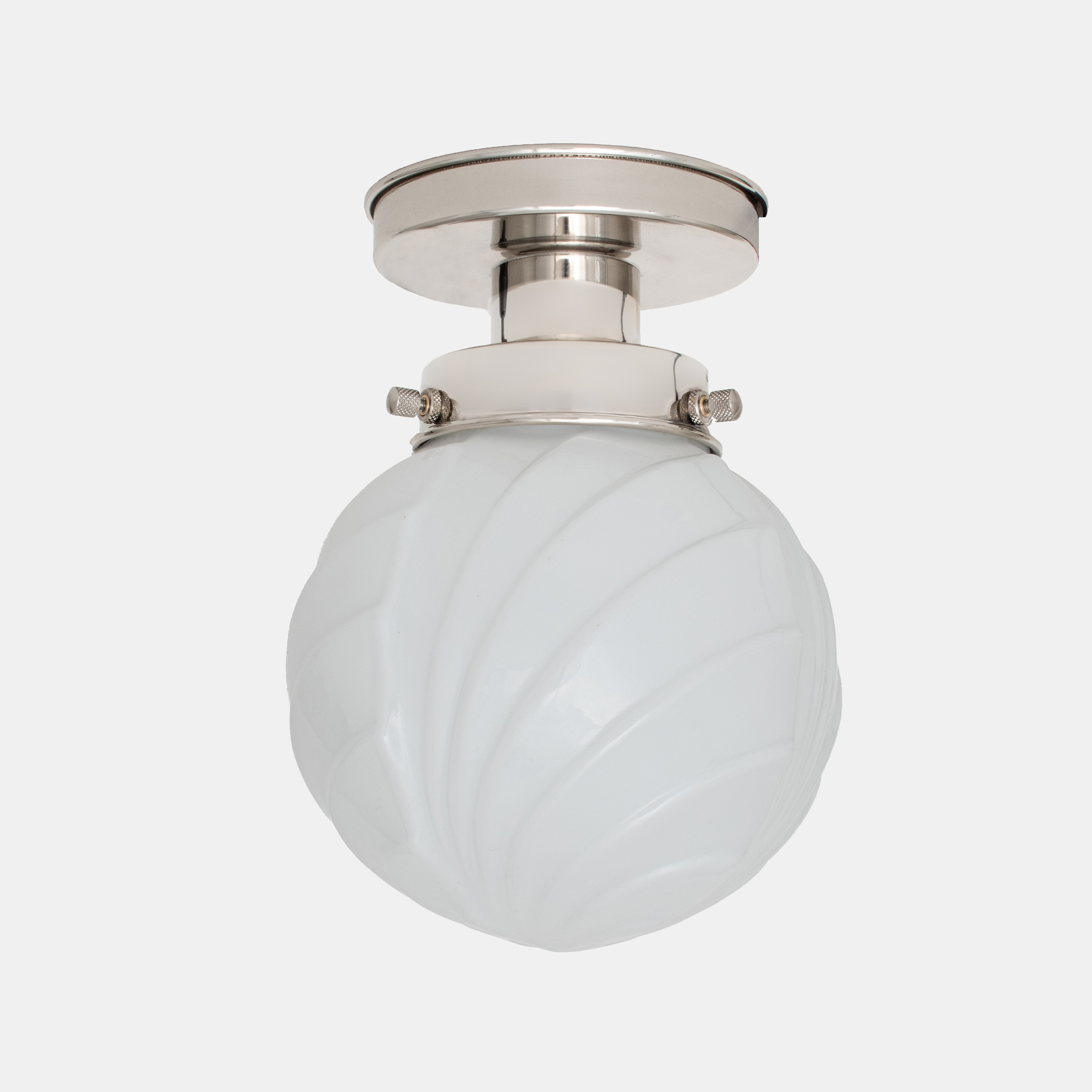 Deckenlampe Swingbulb 20's Nickel