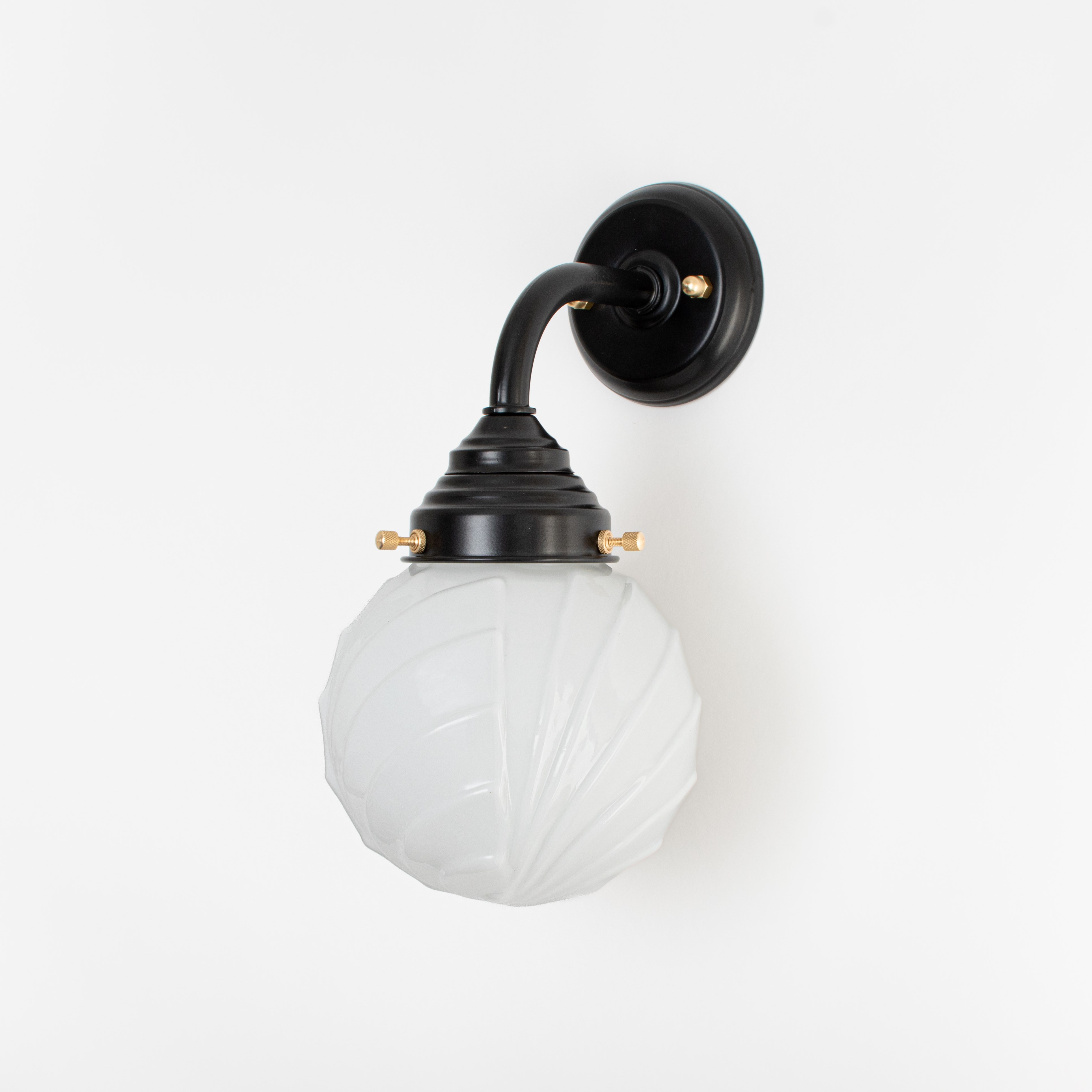 Außenleuchte - Wandleuchte Swingbulb Curve Black