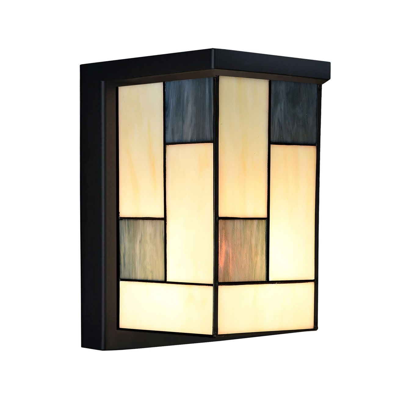 Tiffany Wandleuchte Mondriaan Außenleuchte
