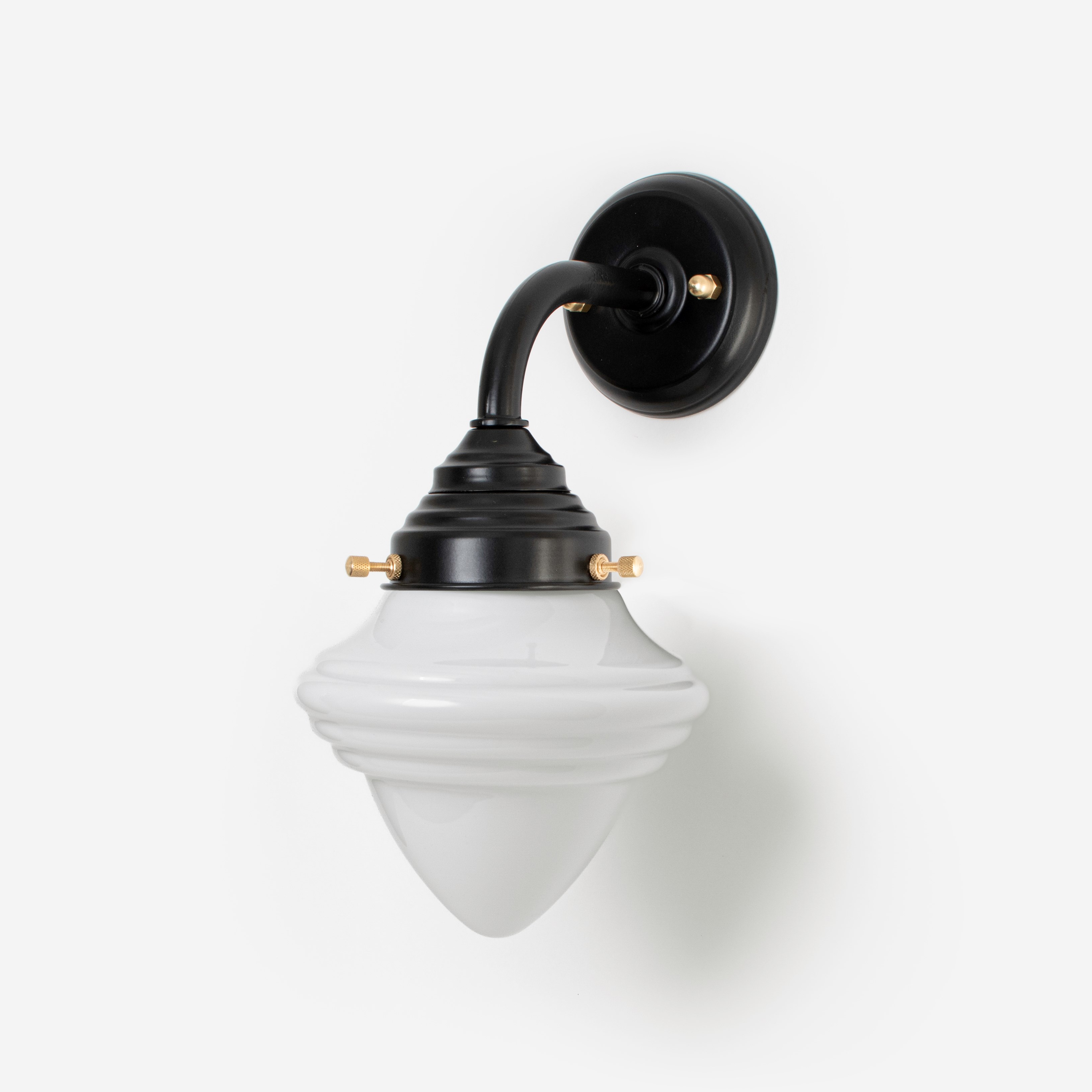 Außenleuchte - Wandleuchte Acorn Small Curve Black