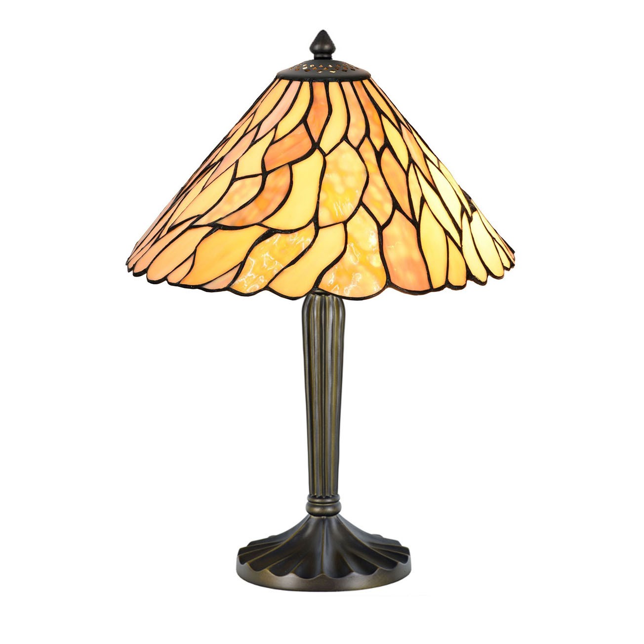 Tischlampe Jade Ø 33 cm auf Klee- fuß
