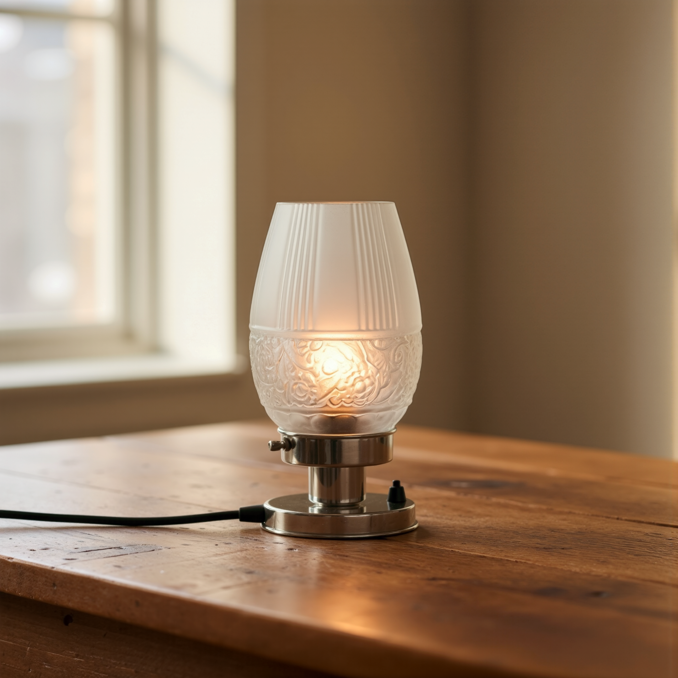 Tischlampe Flower Yard 20's Nickel