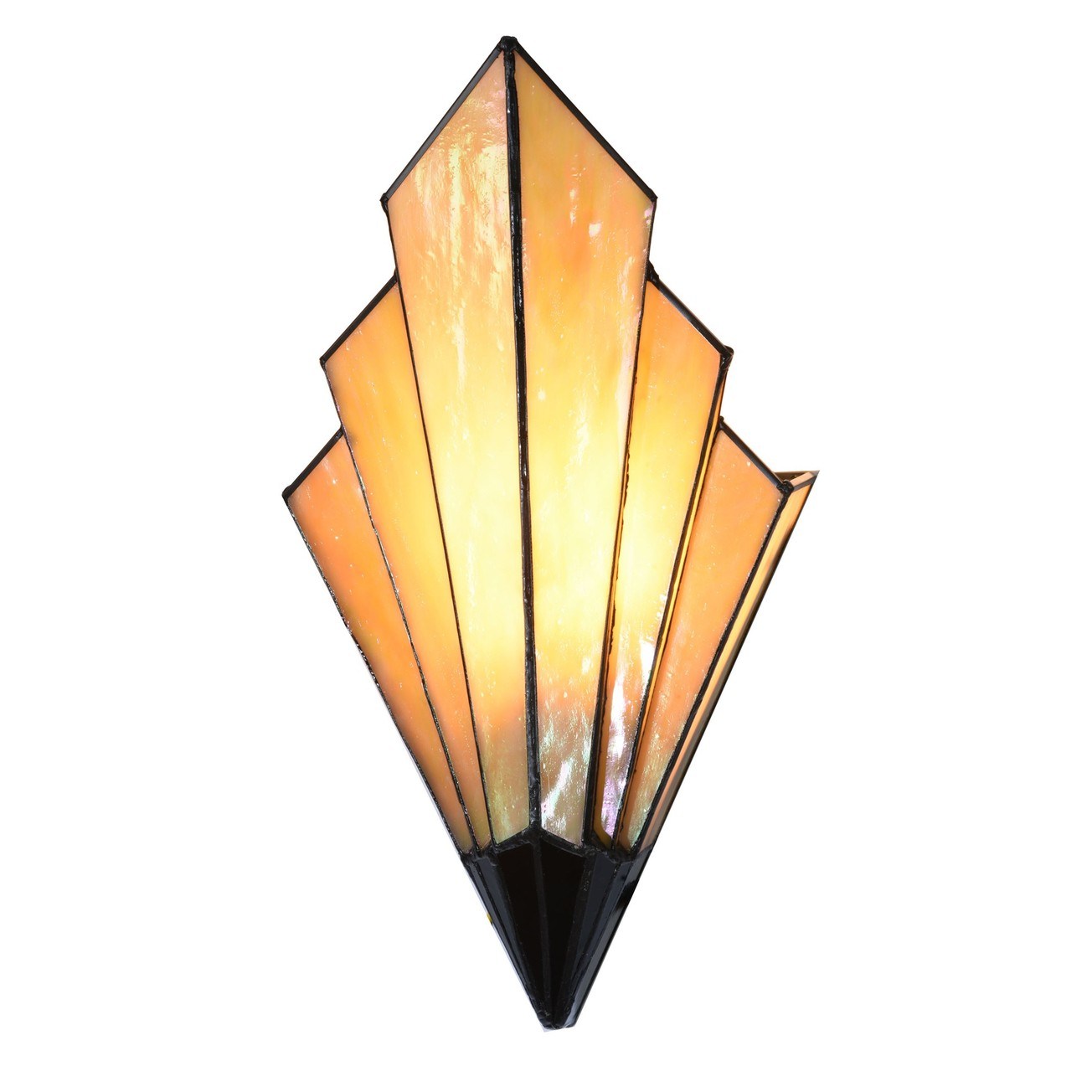 Tiffany French Art Deco Wandleuchte - Amber