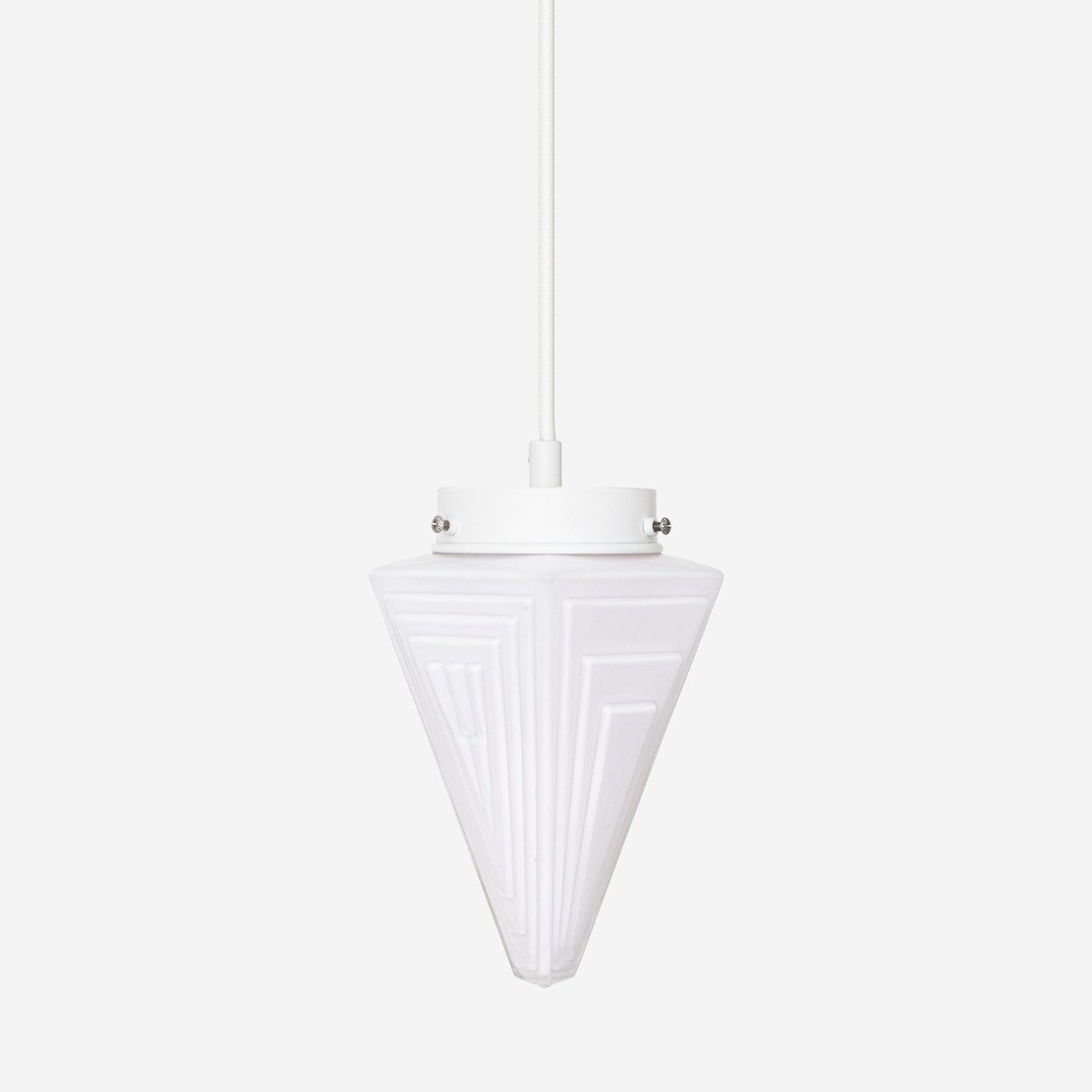 Finisterre Blush Retro Pendelleuchte mit Kabel