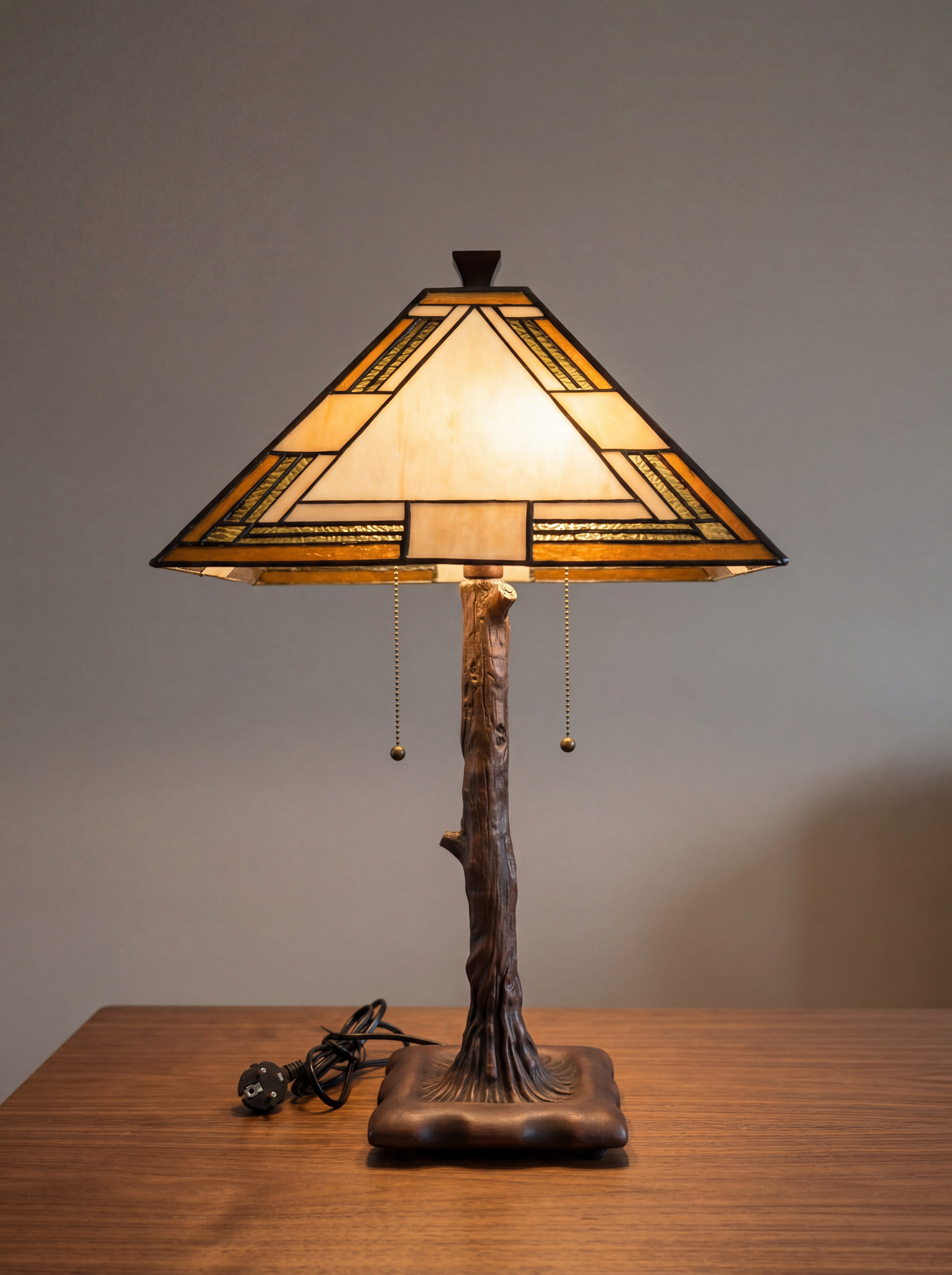 Tiffany Tischlampe Indian Maple