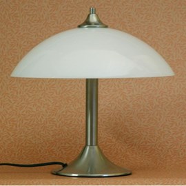 Tischlampe Medium mit Glasschirm 33cm