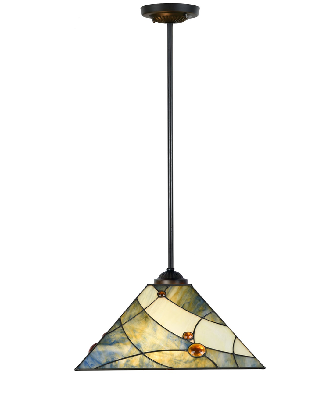 Tiffany Hängeleuchte Sky Blue pendel