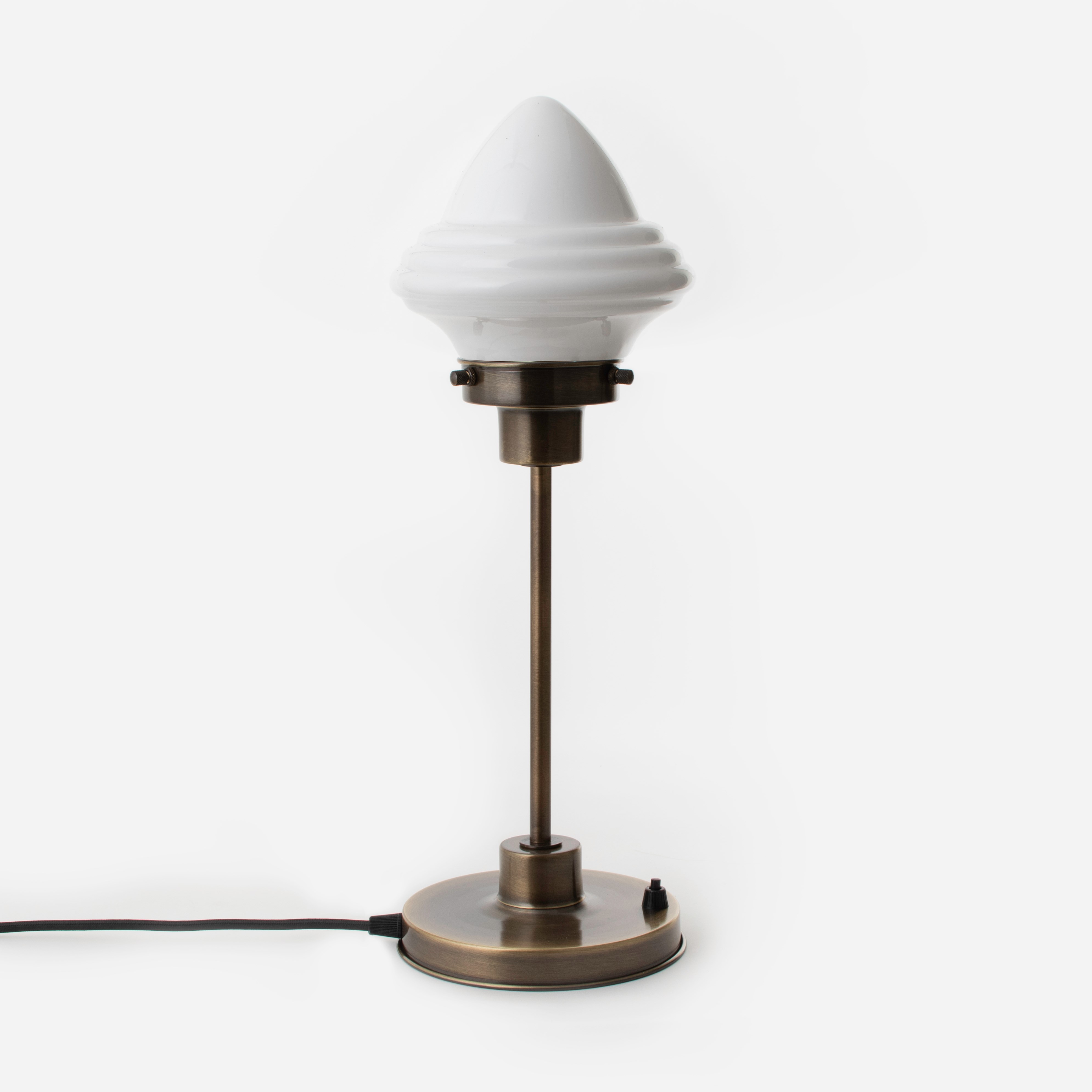 Schlank Tischlampe Acorn Small 20's Bronze